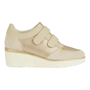 Sneakers da donna ilde  champagne Cod: D25RAB