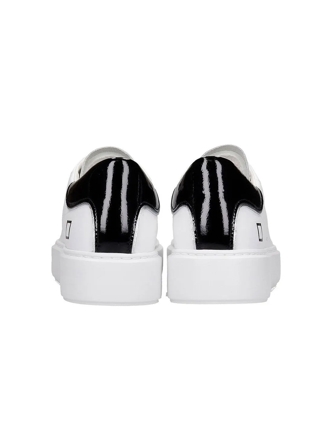 Sneakers Date donna Sfera Calf W997SFCA bianca e nera