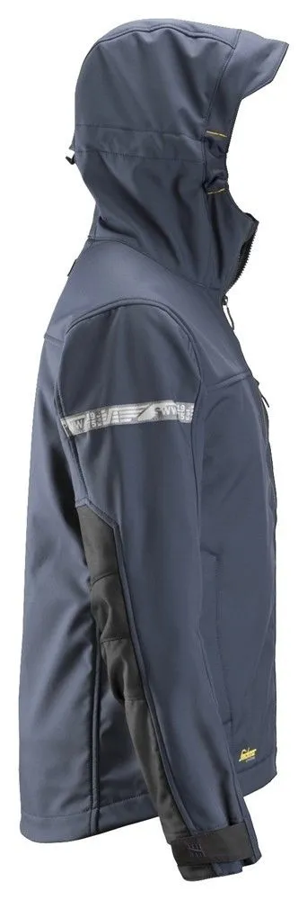 Snickers 1229 AllroundWork, Softshell Jacket Hood - Navy