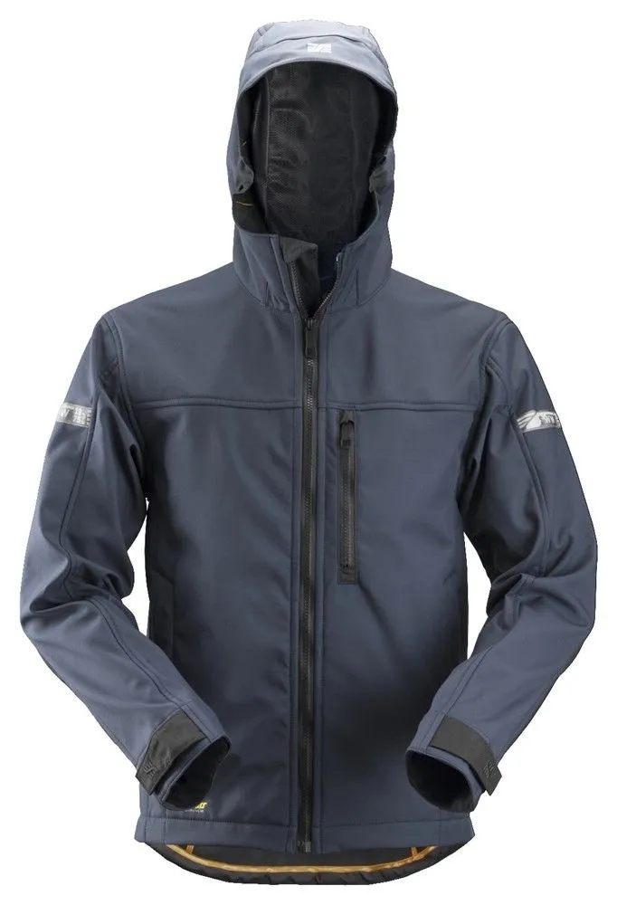 Snickers 1229 AllroundWork, Softshell Jacket Hood - Navy