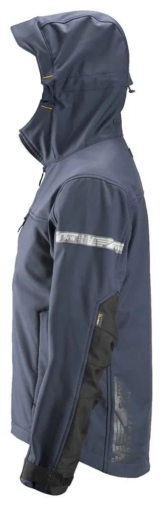 Snickers 1229 AllroundWork, Softshell Jacket Hood - Navy