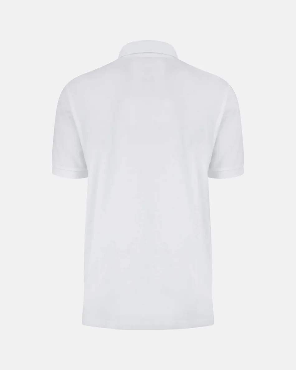 Spurs Mens White Essential Polo