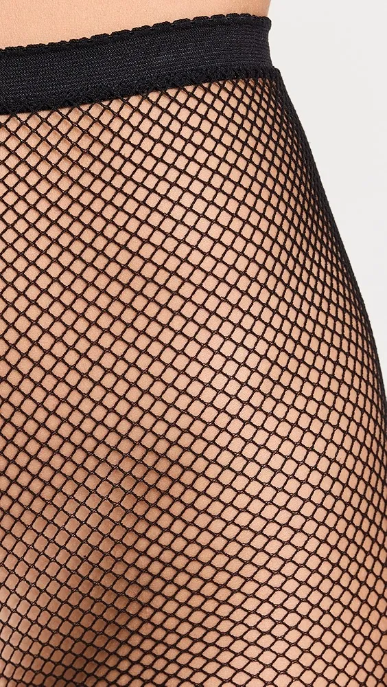 Stems   Micro Fishnet Tights 