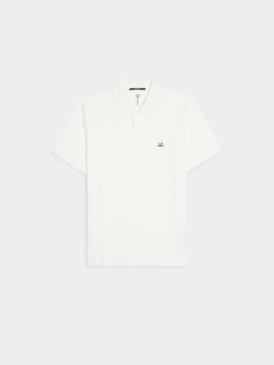 Stretch Piquet Polo Shirt, Gauze White