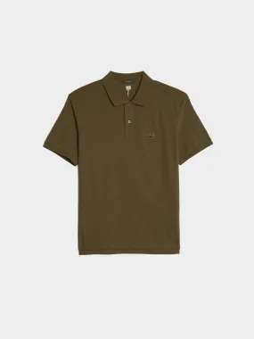 Stretch Piquet Regular Polo Shirt, Ivy Green