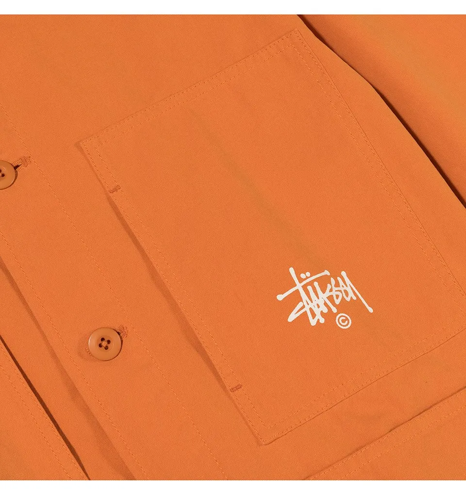 STSSY TORQUE JACKET // ORANGE