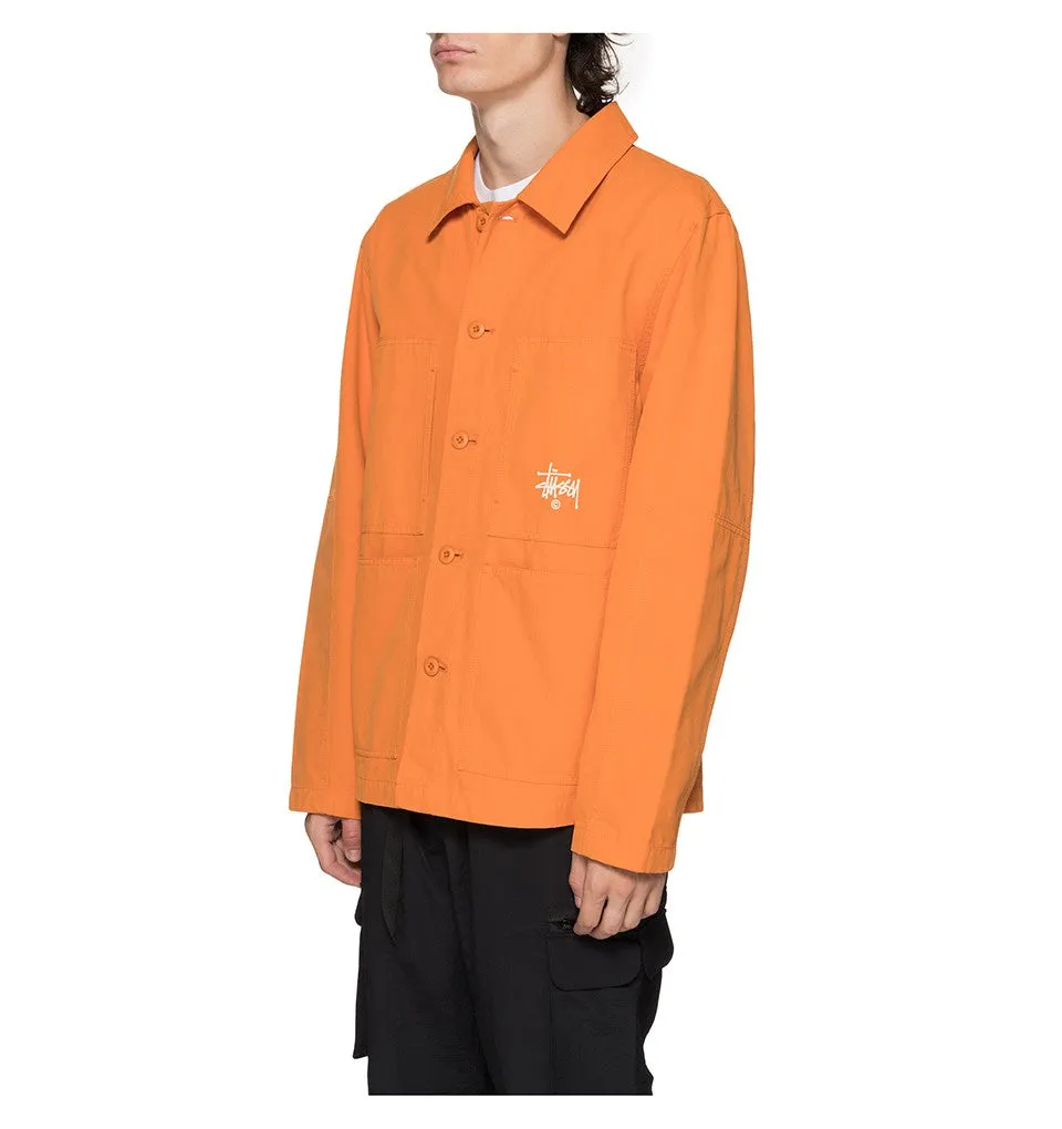 STSSY TORQUE JACKET // ORANGE