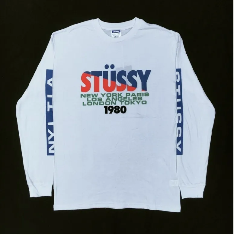 STUSSY  |Skater Style T-Shirts