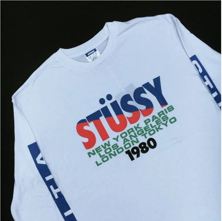 STUSSY  |Skater Style T-Shirts