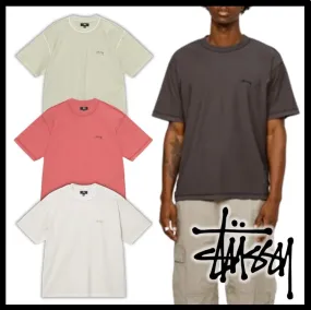 STUSSY  |Unisex Sweat Street Style Logo Skater Style T-Shirts