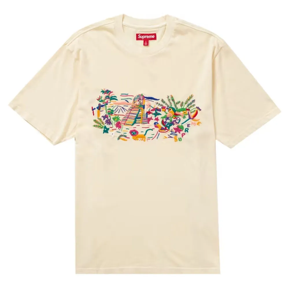 Supreme  |Unisex Street Style Collaboration Logo T-Shirts