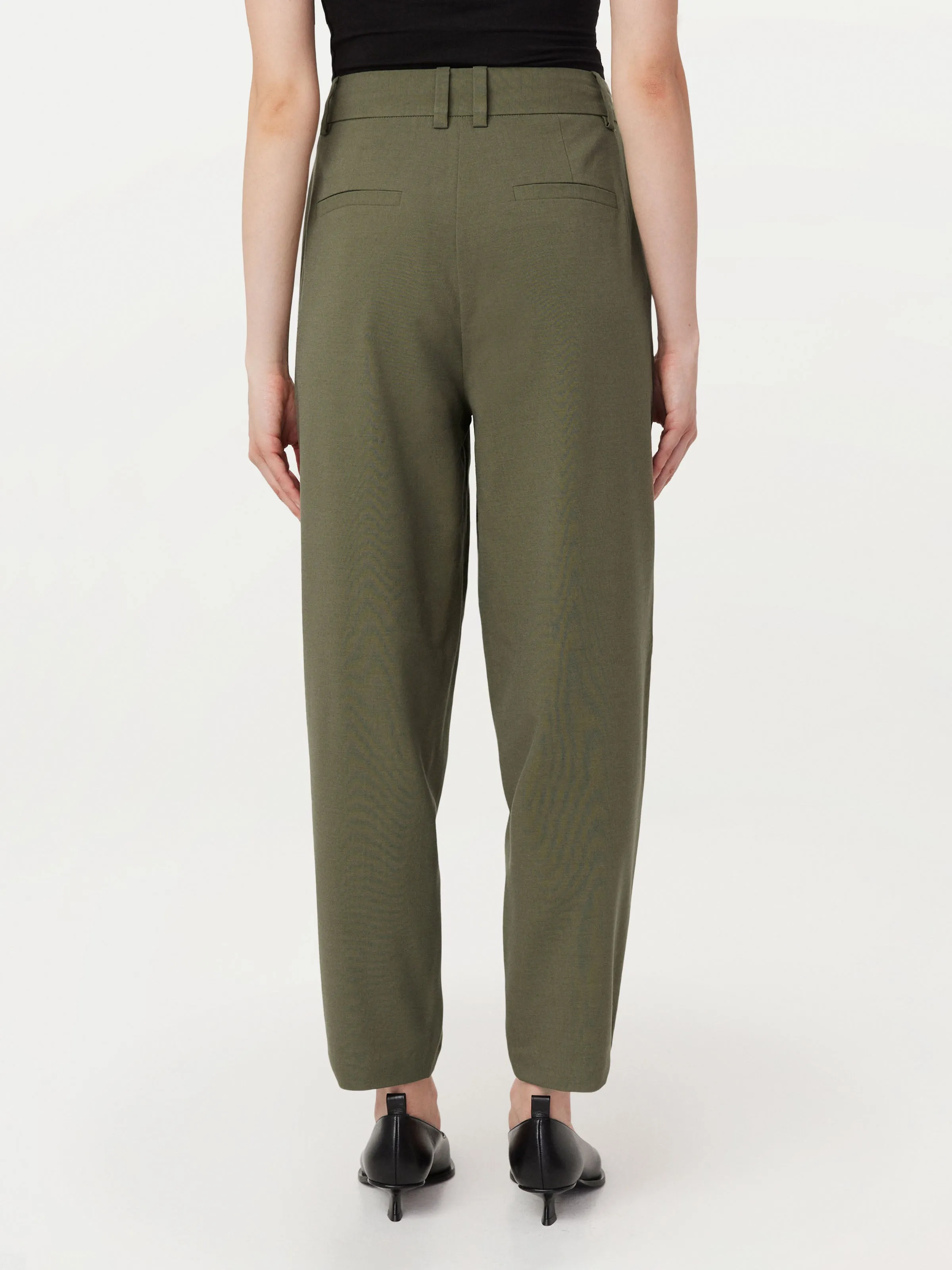 The Amelia Balloon Pant in Green