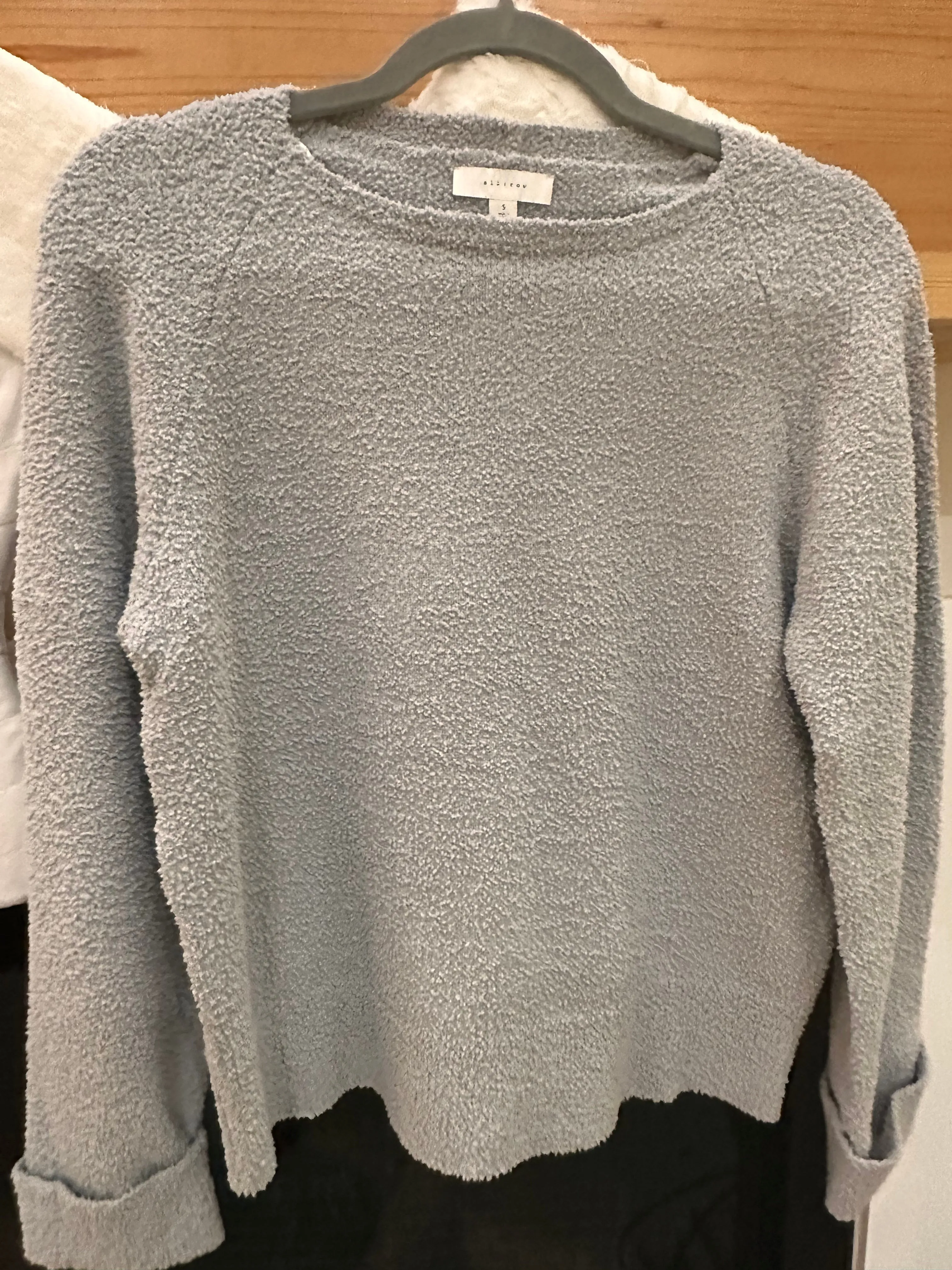 The Ellis Sweater in Light Grey