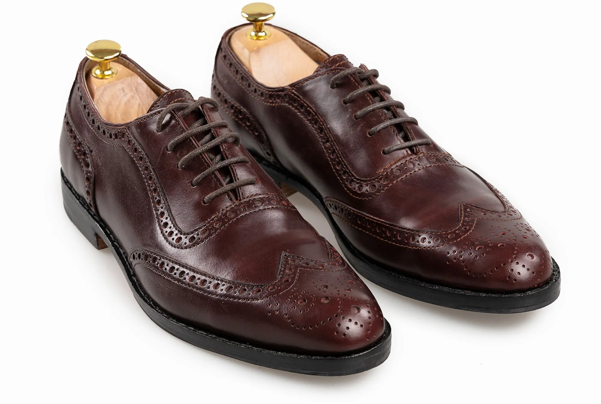 The Grand Wingtip Oxford - Oxblood Burgundy