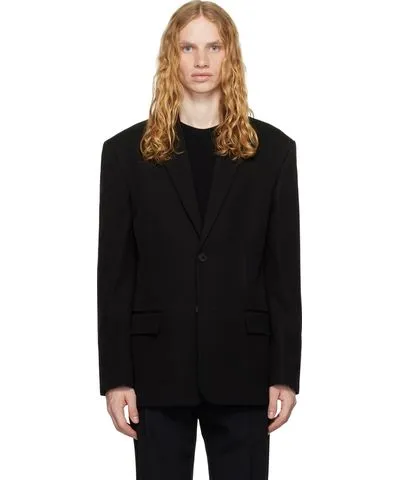 The Row Black Eligio Blazer