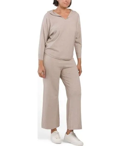 Tj Maxx 2Pc Dolman Sleeve Hoodie And Pants Set For Women