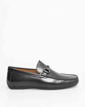 Tomaz C483 Buckle Moccasins (Black)