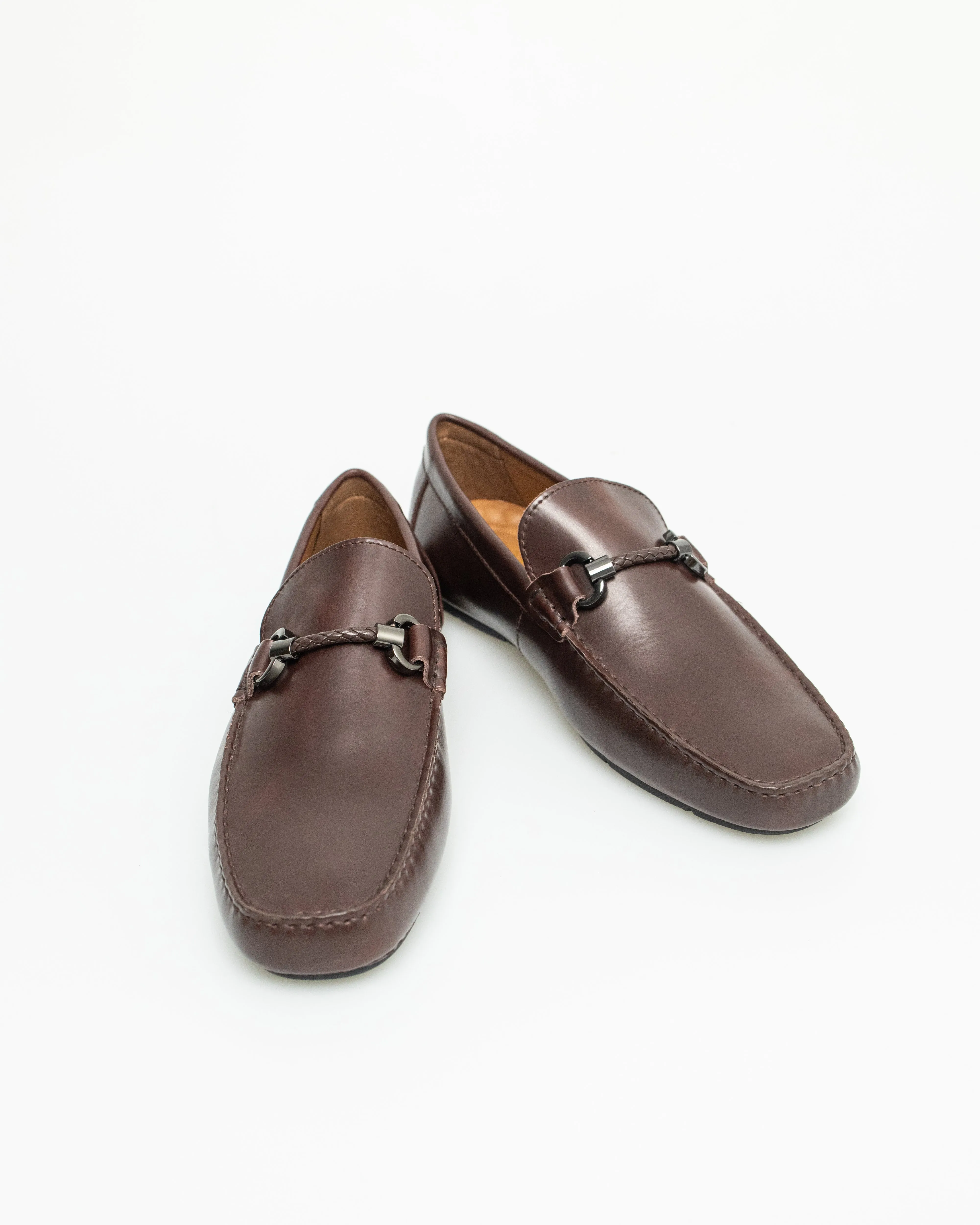 Tomaz C483 Buckle Moccasins (Coffee)