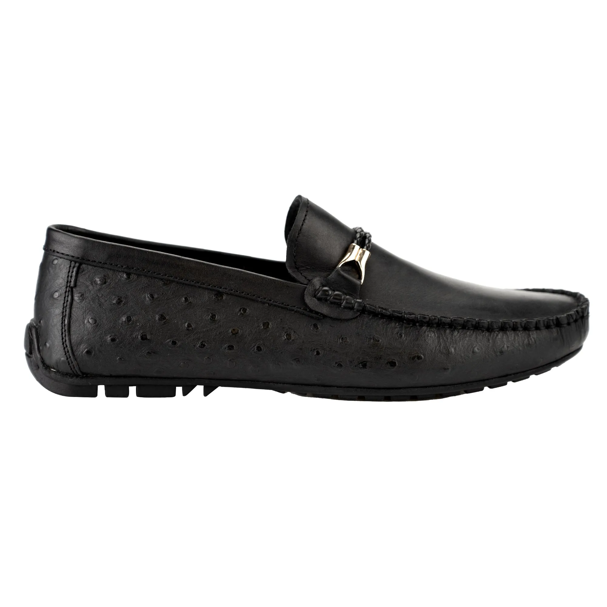 Twin Rope Buckeld Moccasin-Black