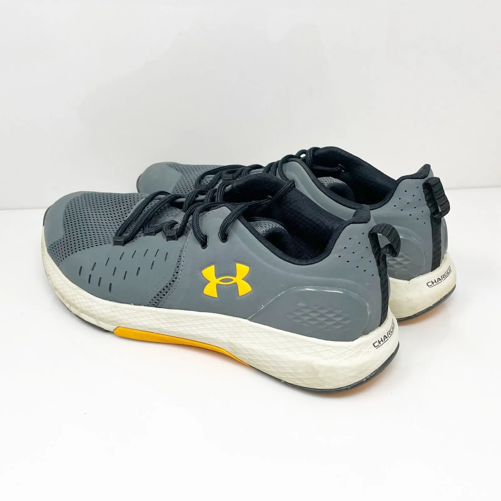 Under Armour Mens Charged Commit TR 2 3022027-105 Gray Running Shoes Sneaker 11