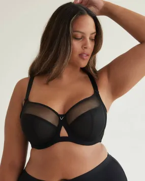 Underwire Balconette Mesh Bra - Curvy Kate