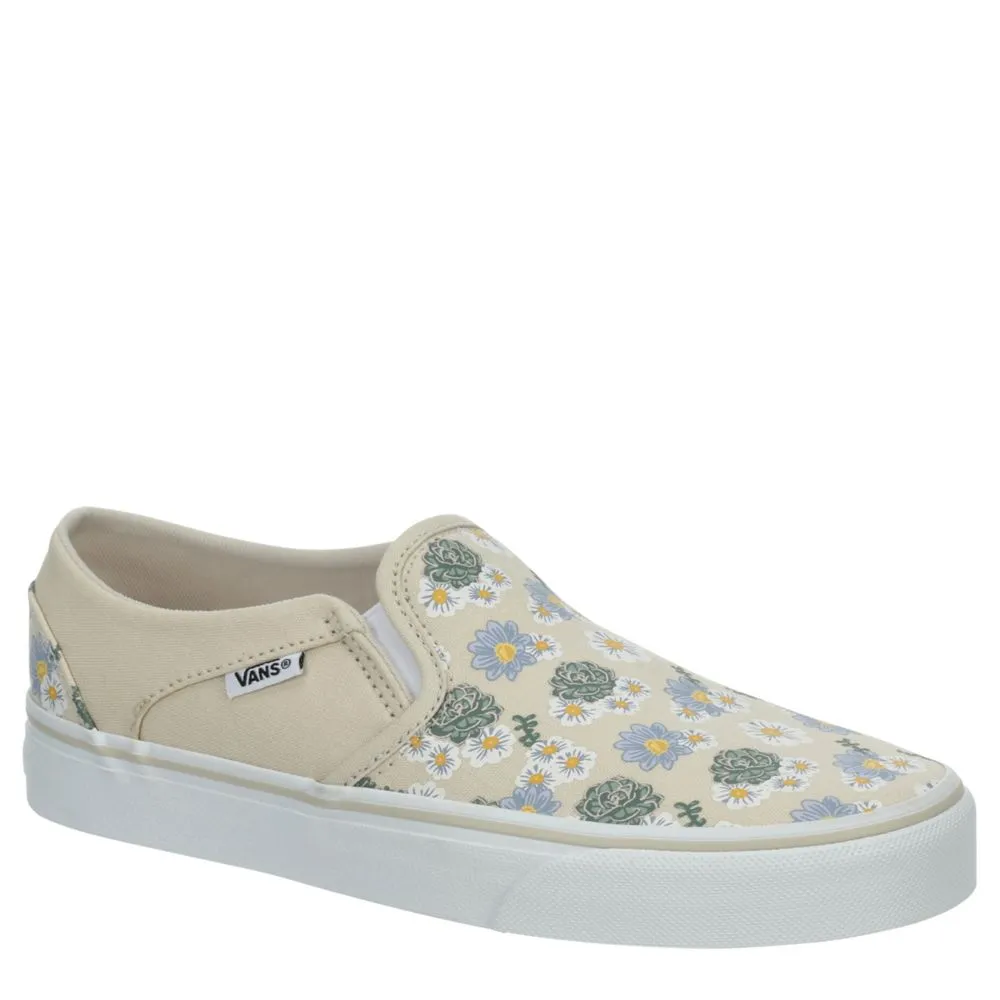 VANS  WOMENS ASHER SLIP ON SNEAKER