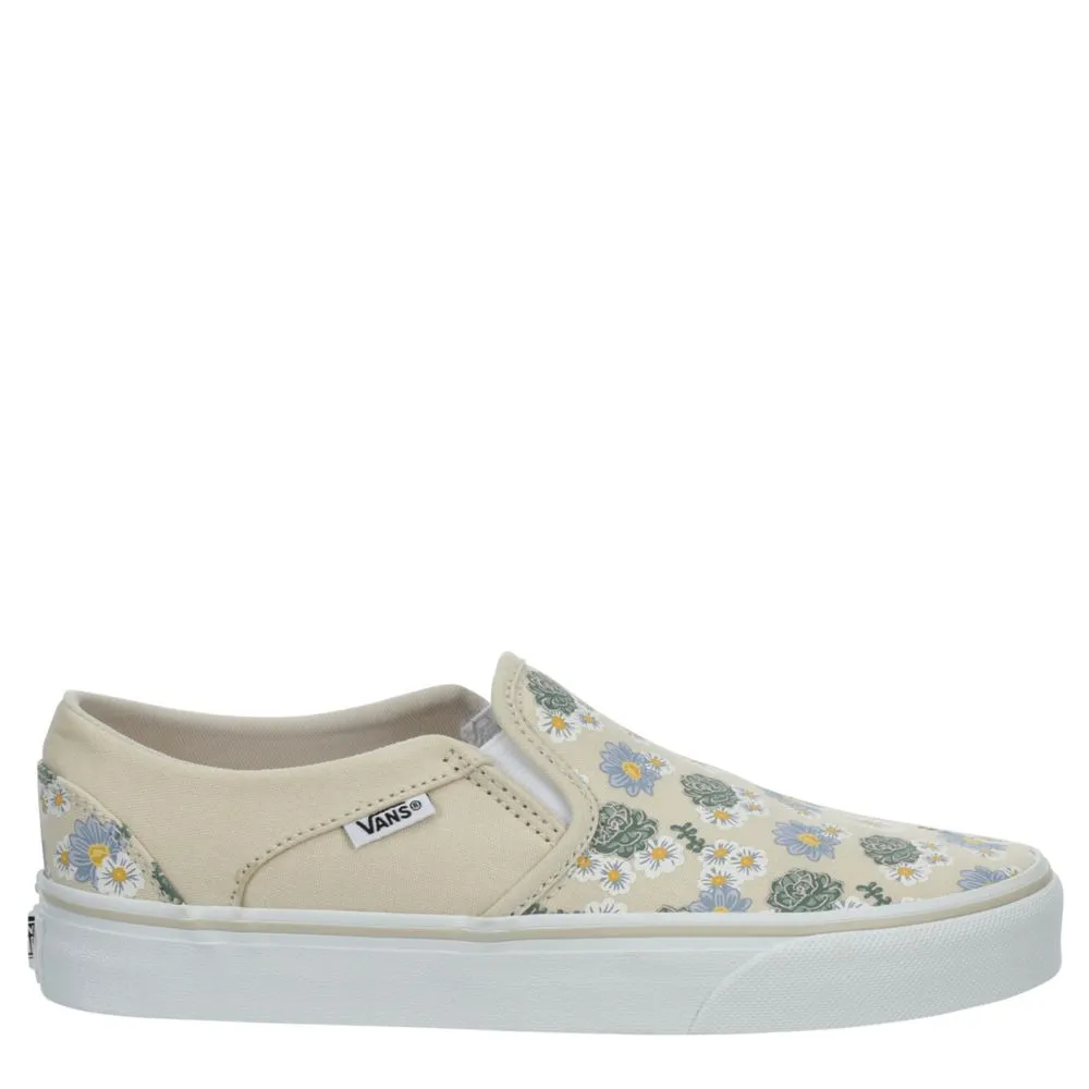 VANS  WOMENS ASHER SLIP ON SNEAKER