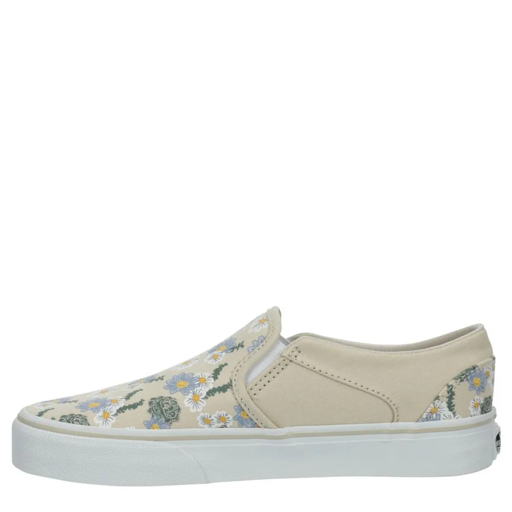 VANS  WOMENS ASHER SLIP ON SNEAKER