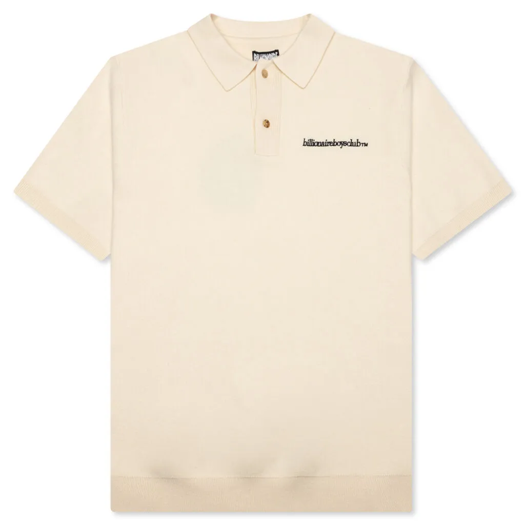 Virtue S/S Polo - Cloud Creme