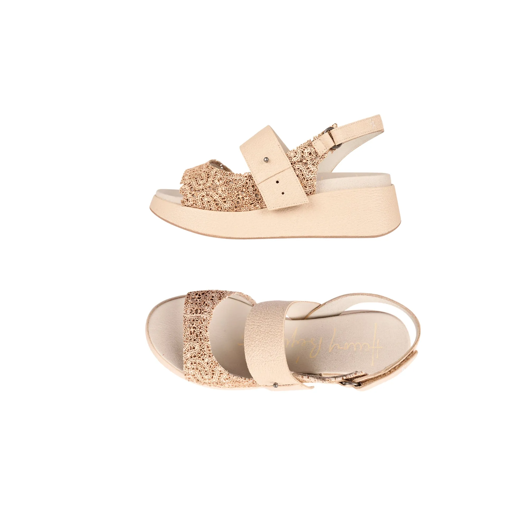 Wedge Sandal Burano Cream