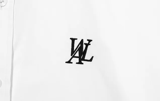 WOOALONG  |Unisex Street Style Cotton Logo Shirts