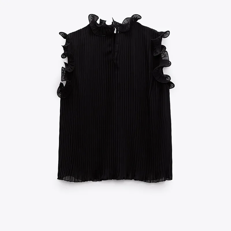 ZARA  |Party Style Elegant Style Shirts & Blouses